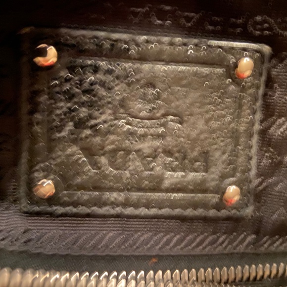 Large Prada sparkly leather shoulder hobo bag - Picture 9 of 16